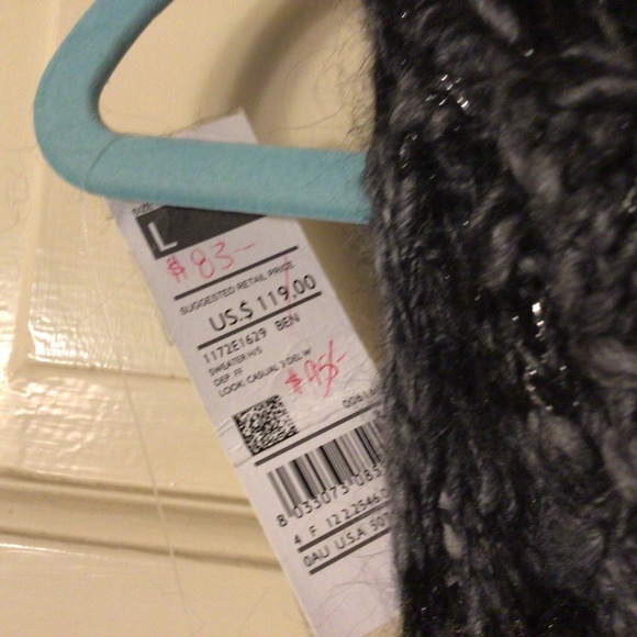 Stile Benetton Black and Grey Sweater Dress - Picture 7 of 7